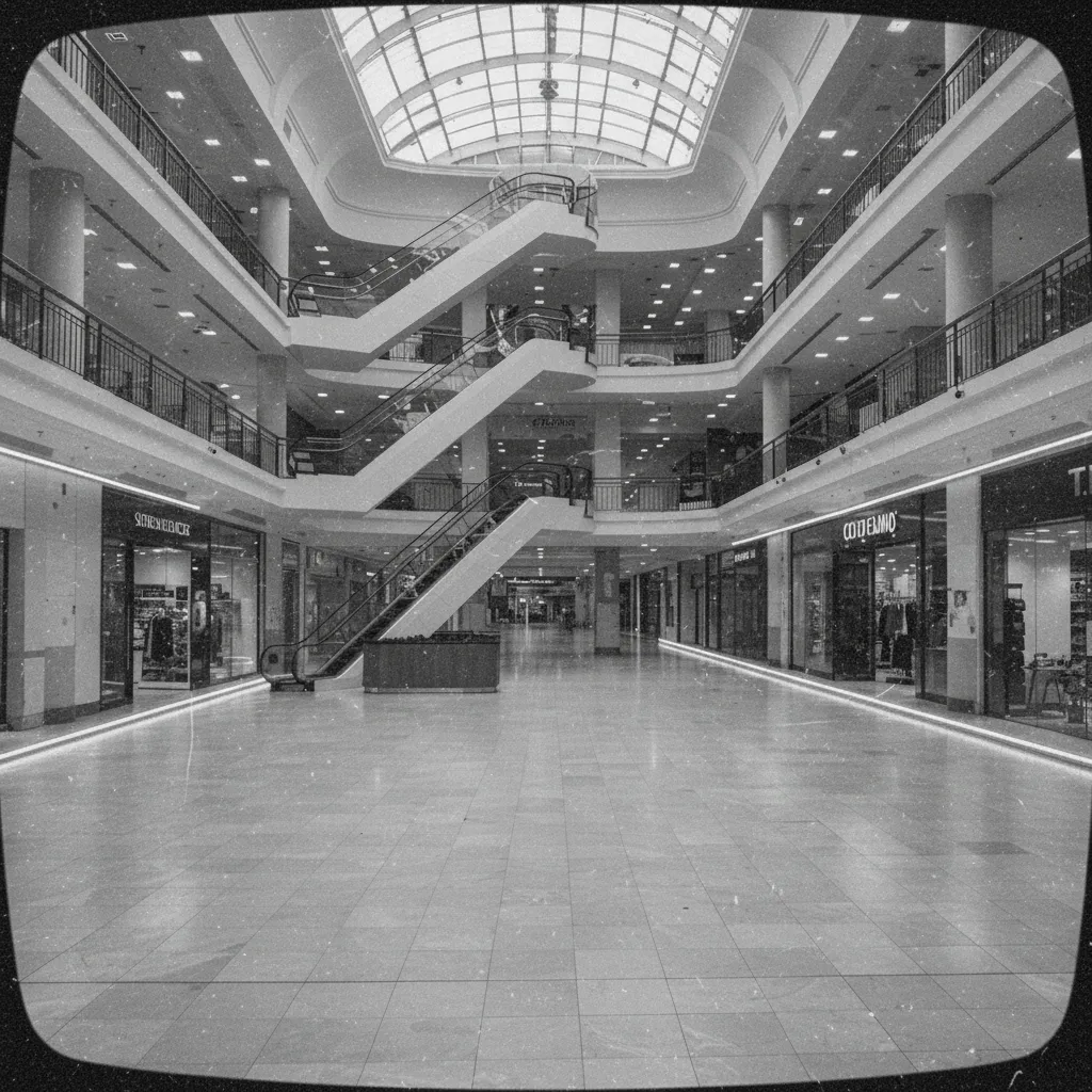 Neon Memory shopping mall