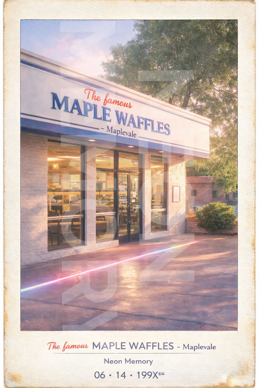 The Famous Maplevale Waffles - Maplevale Edition